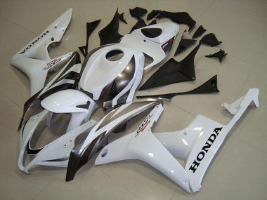Carénage Honda CBR 600 RR 2007-2008 - Blanc Argent Bon Marché
