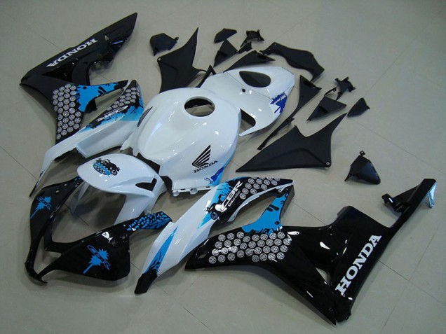 Carénage Honda CBR 600 RR 2007-2008 - Blanc Noir Bleu Bon Marché