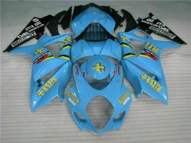 Carénages Suzuki GSXR 1000 K7 2007-2008 - Bleu Bon Marché