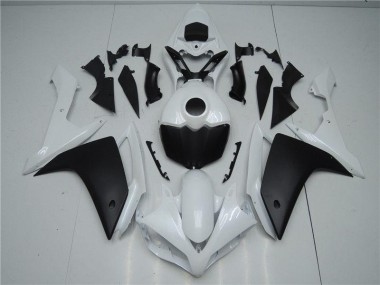 Carénage Yamaha R1 2007-2008 - Blanc Noir Bon Marché