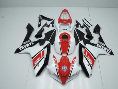 Carénage Yamaha R1 2007-2008 - Factory Rouge Blanc Bon Marché