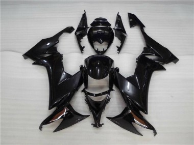 Carénages Kawasaki ZX10R 2008-2010 - Noir Brillant Bon Marché