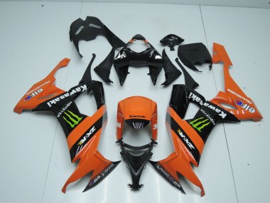 Carénage Kawasaki ZX10R 2008-2010 - Orange Monster Bon Marché