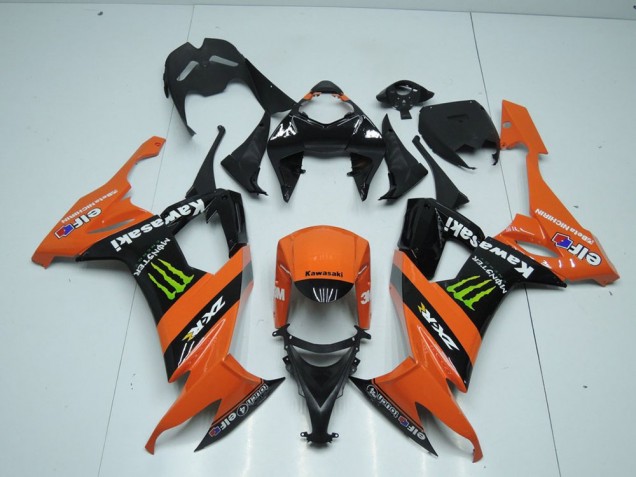 Carénage Kawasaki ZX10R 2008-2010 - Orange Monster Bon Marché