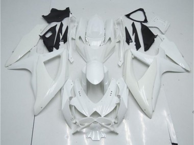 Carénage Suzuki GSXR 600 / 750 K8 2008-2010 - Blanc Bon Marché