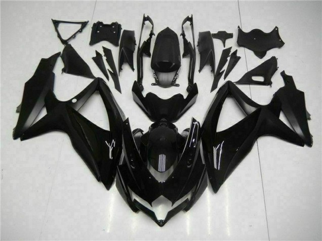 Kit Carénages Complet Suzuki GSXR 600 / 750 K8 2008-2010 - Noir Bon Marché Kit Carénages Complet Suzuki GSXR 600 / 750 K8 2008-2010 - Noir Bon Marché