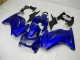 Carénage Kawasaki EX250 2008-2012 - Brillant Bleu Bon Marché
