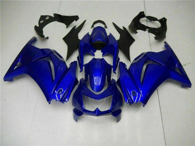 Carénage Kawasaki EX250 2008-2012 - Brillant Bleu Bon Marché