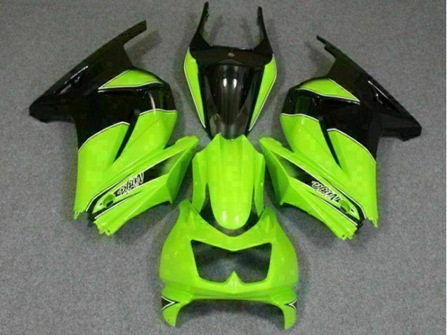 Carénages Kawasaki EX250 2008-2012 - Vert Noir Ninja Bon Marché Carénages Kawasaki EX250 2008-2012 - Vert Noir Ninja Bon Marché