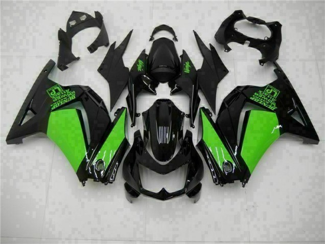 Carénage Kawasaki EX250 2008-2012 - Noir Vert Ninja Bon Marché Carénage Kawasaki EX250 2008-2012 - Noir Vert Ninja Bon Marché