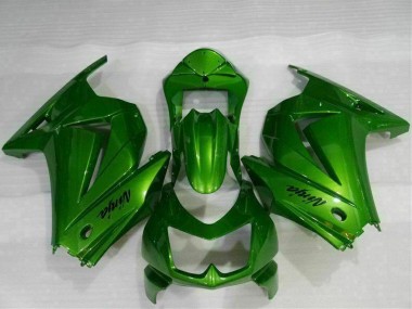 Carénages Kawasaki EX250 2008-2012 - Vert Ninja Bon Marché