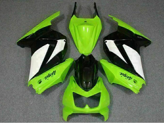 Carrosserie Kawasaki EX250 2008-2012 - Vert Noir Ninja Bon Marché Carrosserie Kawasaki EX250 2008-2012 - Vert Noir Ninja Bon Marché