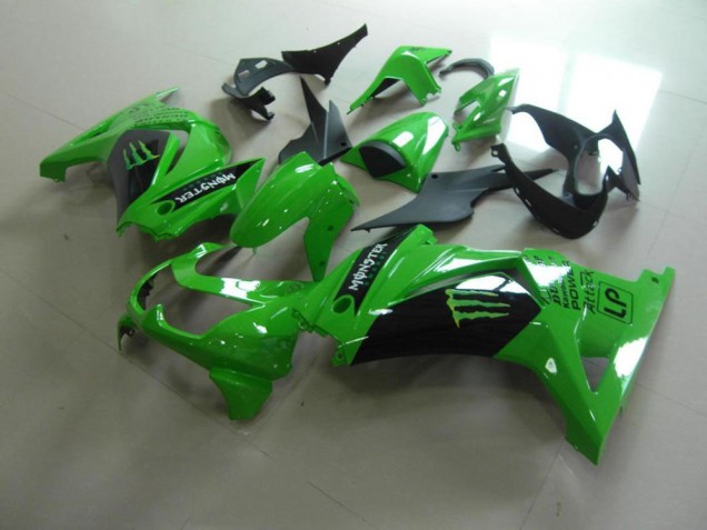 Carénage Kawasaki ZX 250R 2008-2012 - Nouveau Vert Monster Bon Marché Carénage Kawasaki ZX 250R 2008-2012 - Nouveau Vert Monster Bon Marché