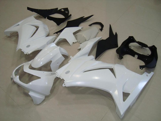 Carénage Kawasaki ZX 250R 2008-2012 - Blanc Bon Marché