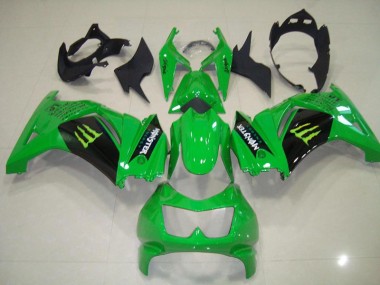 Carénage Kawasaki ZX 250R 2008-2012 - Vert Monster Bon Marché