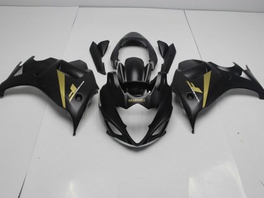Carénage Suzuki GSXF 650 2008-2013 - Noir Or Bon Marché