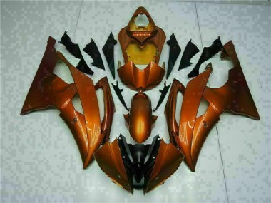 Carénages Yamaha R6 2008-2016 - Orange Bon Marché