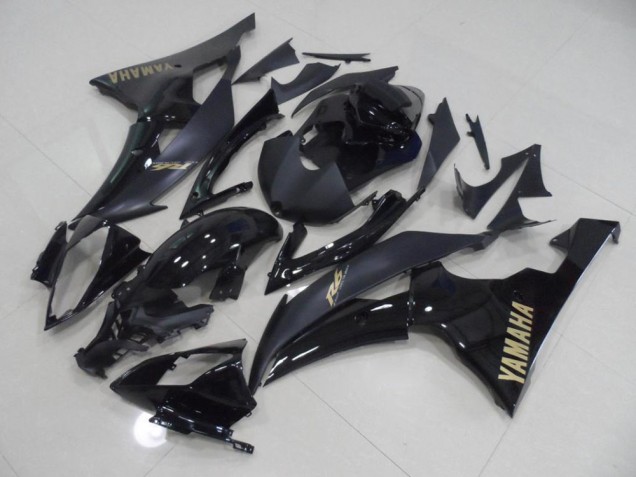 Carénage Yamaha R6 2008-2016 - Noir avec Or Décalque Bon Marché Carénage Yamaha R6 2008-2016 - Noir avec Or Décalque Bon Marché