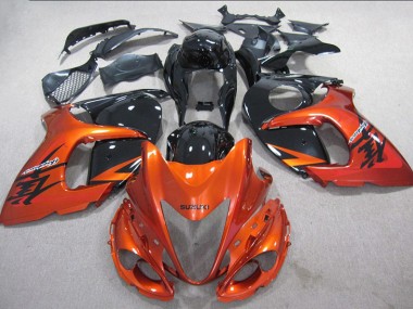 Carénage Suzuki GSXR 1300 Hayabusa 2008-2019 - Orange Noir Bon Marché