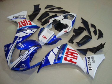 Carénage Yamaha R1 2009-2011 - Bleu Blanc Fiat Bon Marché