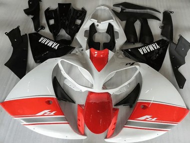 Carénage Yamaha R1 2009-2011 - Racy Rouge Blanc Noir Bon Marché