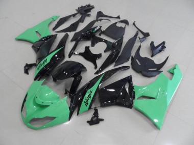 Carénage Kawasaki ZX6R 2009-2012 - Metallic Vert Bon Marché