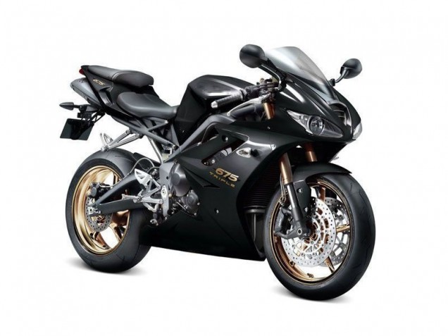 Carénage Triumph Daytona 675 Triple 2009-2012 - Noir Bon Marché Carénage Triumph Daytona 675 Triple 2009-2012 - Noir Bon Marché