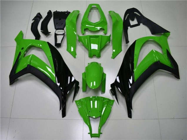Carrosserie Kawasaki ZX10R 2011-2015 - Vert Noir Bon Marché Carrosserie Kawasaki ZX10R 2011-2015 - Vert Noir Bon Marché