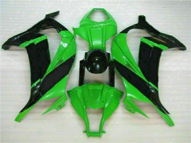Carénage Kawasaki ZX10R 2011-2015 - Vert Noir Bon Marché
