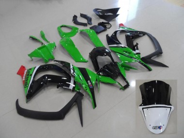Carénages Kawasaki ZX10R 2011-2015 - Vert et Noir Bon Marché