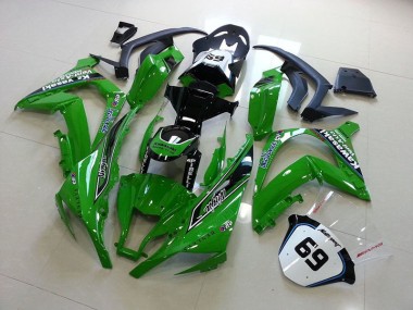 Carénage Kawasaki ZX10R 2011-2015 - Vert Bon Marché