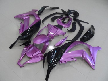 Carénage Kawasaki ZX10R 2011-2015 - Rose et Noir Bon Marché