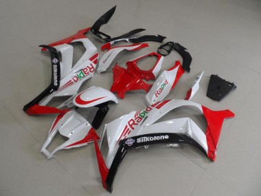 Carénage Kawasaki ZX10R 2011-2015 - Rouge et Blanc Rapid Bon Marché