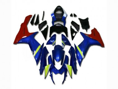 Carénage Suzuki GSXR 600 / 750 K11 2011-2024 - Bleu Rouge Bon Marché