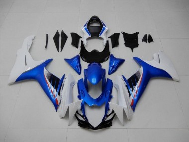 Carénages Suzuki GSXR 600 / 750 K11 2011-2024 - Bleu Blanc Bon Marché