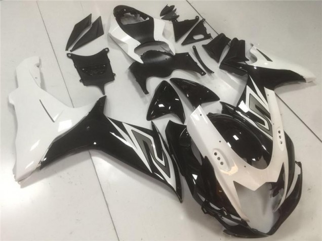 Carénages Suzuki GSXR 600 / 750 K11 2011-2024 - Noir Blanc Bon Marché Carénages Suzuki GSXR 600 / 750 K11 2011-2024 - Noir Blanc Bon Marché
