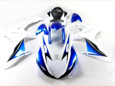 Kit Carénages Complet Suzuki GSXR 600 / 750 K11 2011-2024 - Bleu Blanc Bon Marché