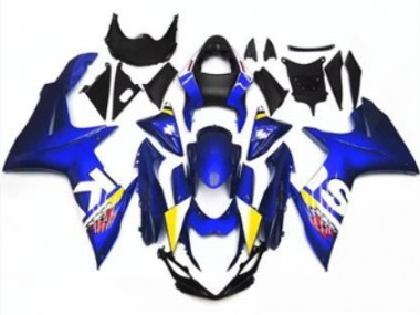 Carénage Suzuki GSXR 600 / 750 K11 2011-2024 - Bleu Blanc Bon Marché
