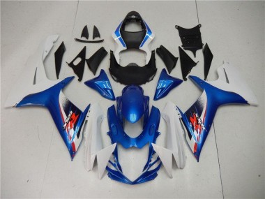 Carrosserie Suzuki GSXR 600 / 750 K11 2011-2024 - Bleu Blanc Bon Marché