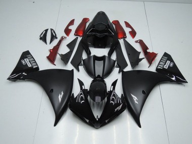Carénage Yamaha R1 2012-2014 - Noir Mat Bon Marché