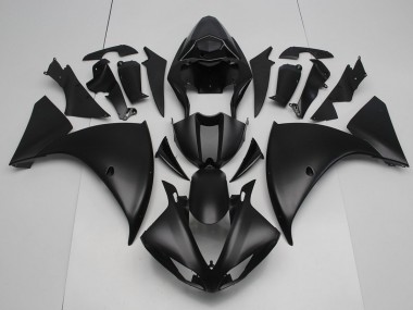 Carénages Yamaha R1 2012-2014 - Noir Mat Bon Marché