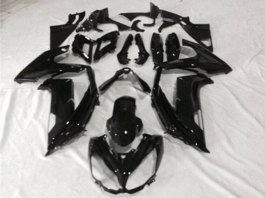 Carénages Kawasaki EX650 2012-2016 - Noir Brillant Bon Marché