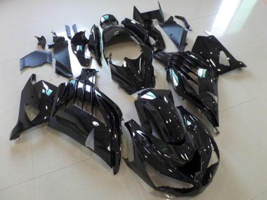 Carénage Kawasaki ZX14R ZZR 1400 2012-2021 - Noir Brillant Bon Marché