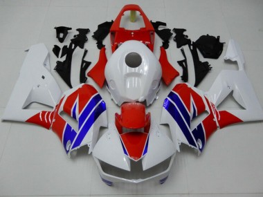 Carénage Honda CBR 600 RR 2013-2023 - Blanc Bleu Rouge Bon Marché