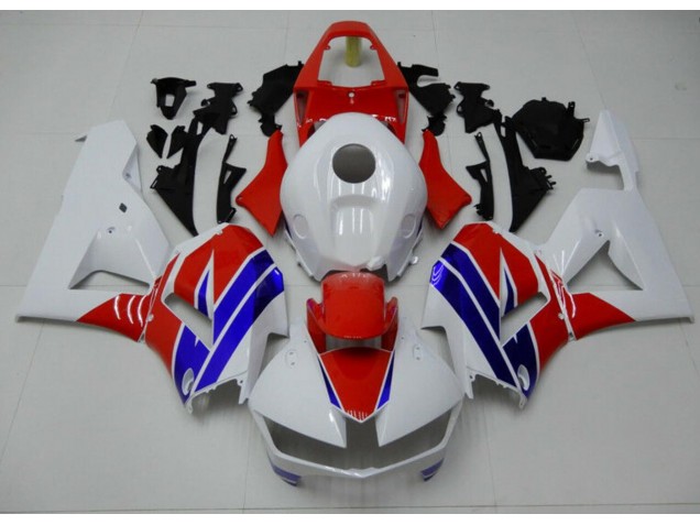 Carénage Honda CBR 600 RR 2013-2023 - Blanc Bleu Rouge Bon Marché Carénage Honda CBR 600 RR 2013-2023 - Blanc Bleu Rouge Bon Marché