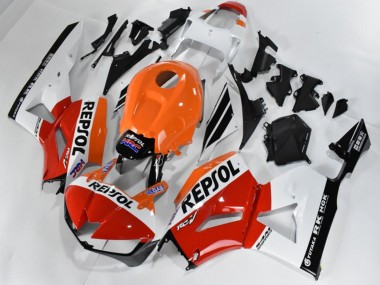 Carénage Honda CBR 600 RR 2013-2023 - Rouge Blanc Orange Repsol Bon Marché