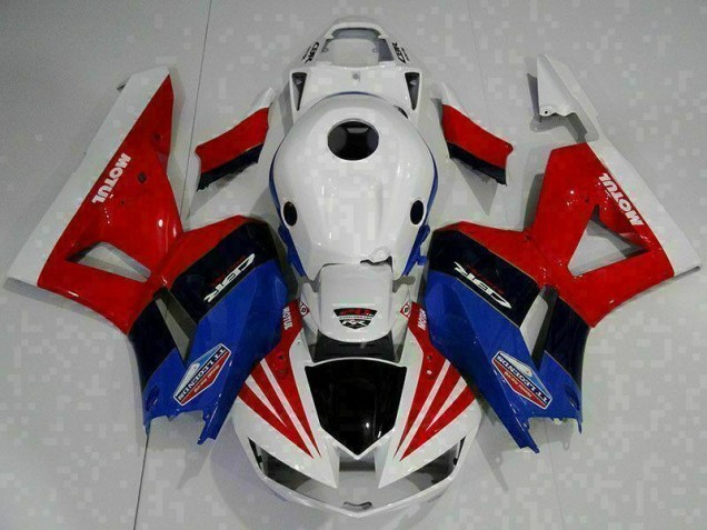 Carénage Honda CBR 600 RR 2013-2023 - Rouge Bleu Bon Marché
