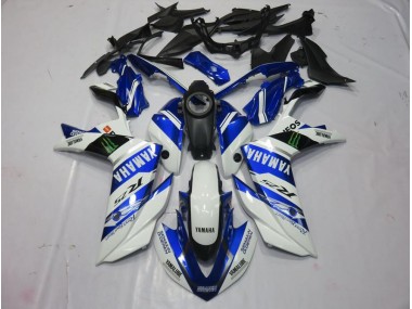 Carénage Yamaha R3 2015-2022 - Blanc Monster Bon Marché