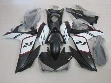 Carénage Yamaha R3 2015-2022 - Noir Blanc Bon Marché