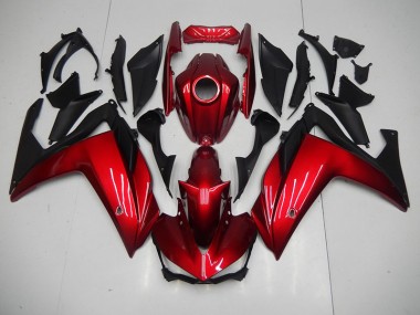 Carénage Yamaha R3 2015-2022 - Rouge Noir Bon Marché